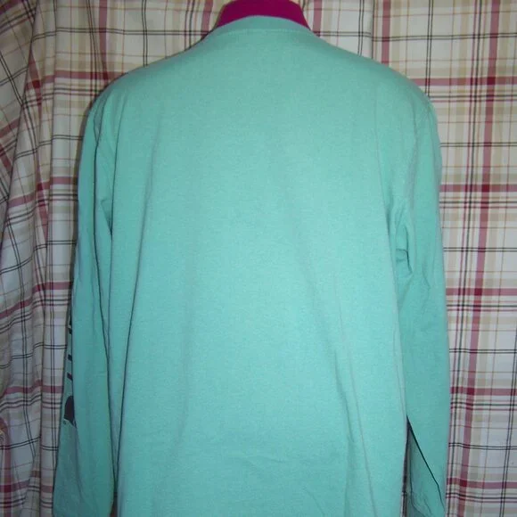 Carhartt LS Loose Fit Shirt Sz XL (16-18) - Green - Picture 4 of 5